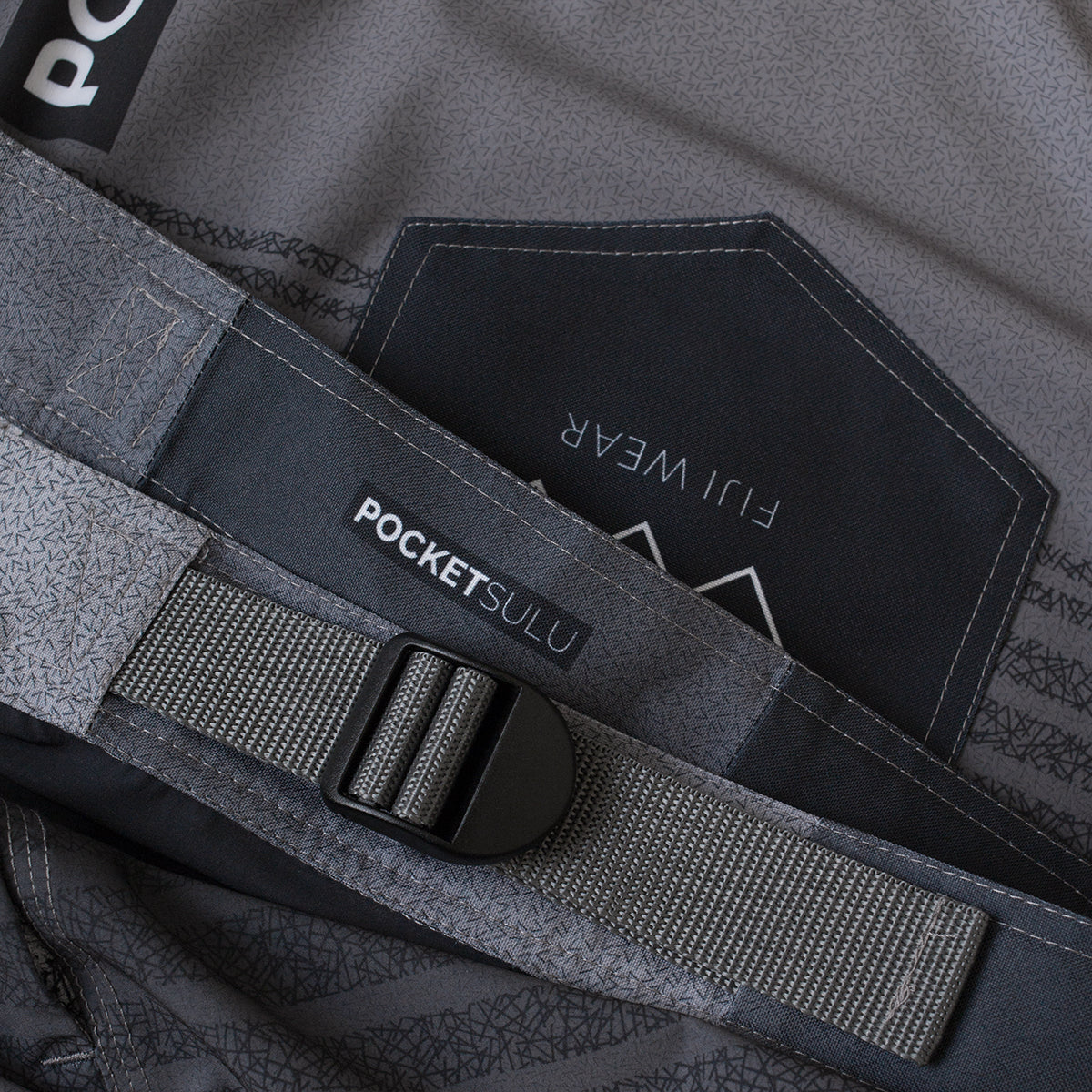 Kilt Pocketsulu Stripe Special Grey