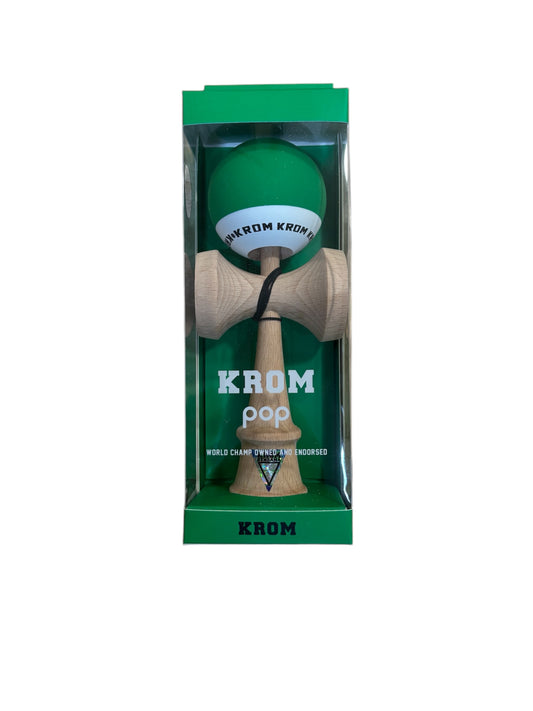 Krom Kendama Pop Rubber Green