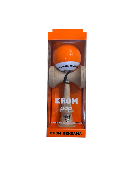 Krom Kendama Pop Rubber Orange